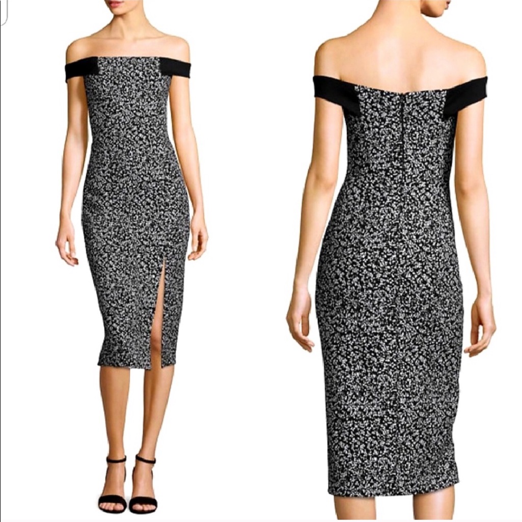 Nicholas Static Shoulder Band Dress